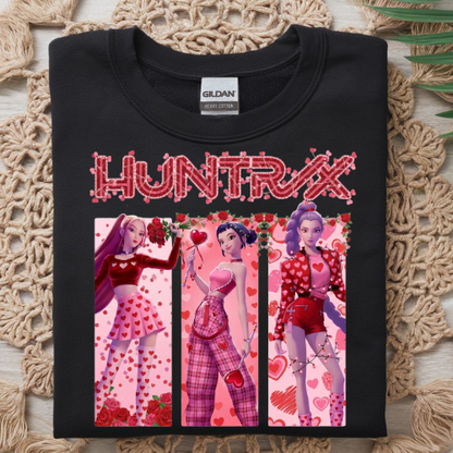Huntrix Valentines YOUTH Stop Bullying Sweater, Hoodie or Tee: YCA014