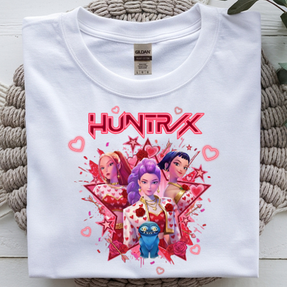 Huntrix Valentines YOUTH Stop Bullying Sweater, Hoodie or Tee: YCA012