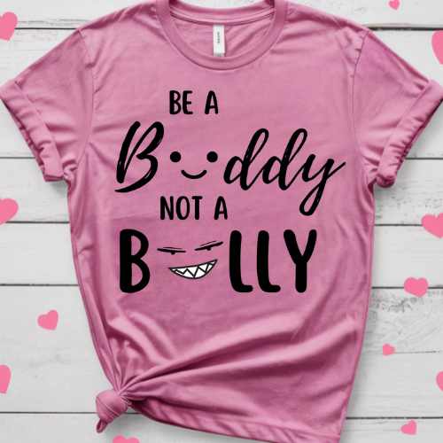 Be a Buddy YOUTH Stop Bullying Sweater, Hoodie or Tee: YCA004